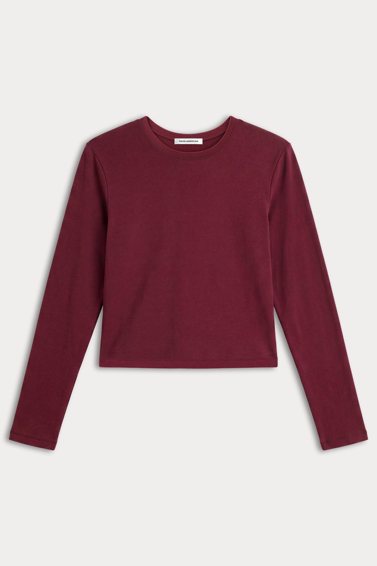 THE LONG SLEEVE BABY TEE | BERRY NOIR