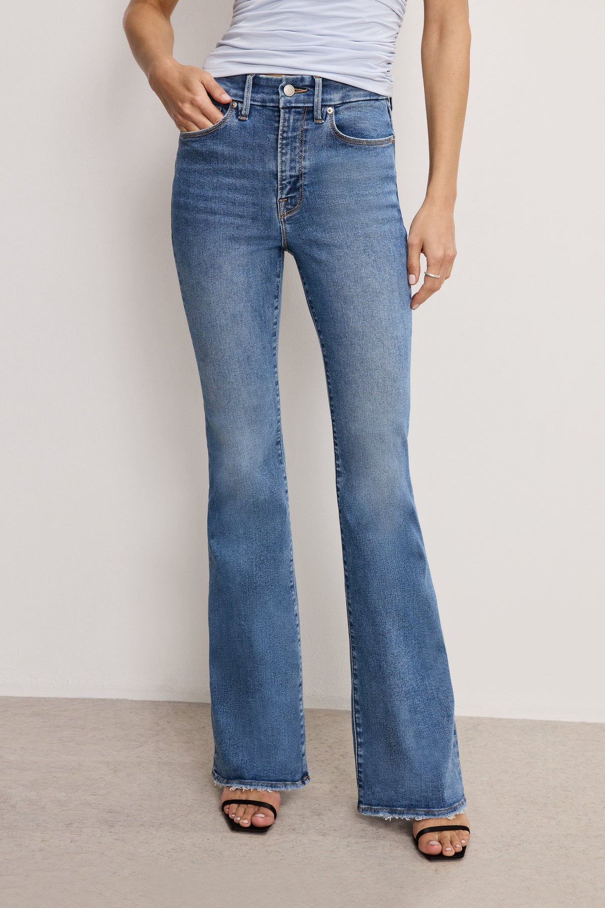 ALWAYS FITS GOOD LEGS FLARE JEANS | INDIGO316