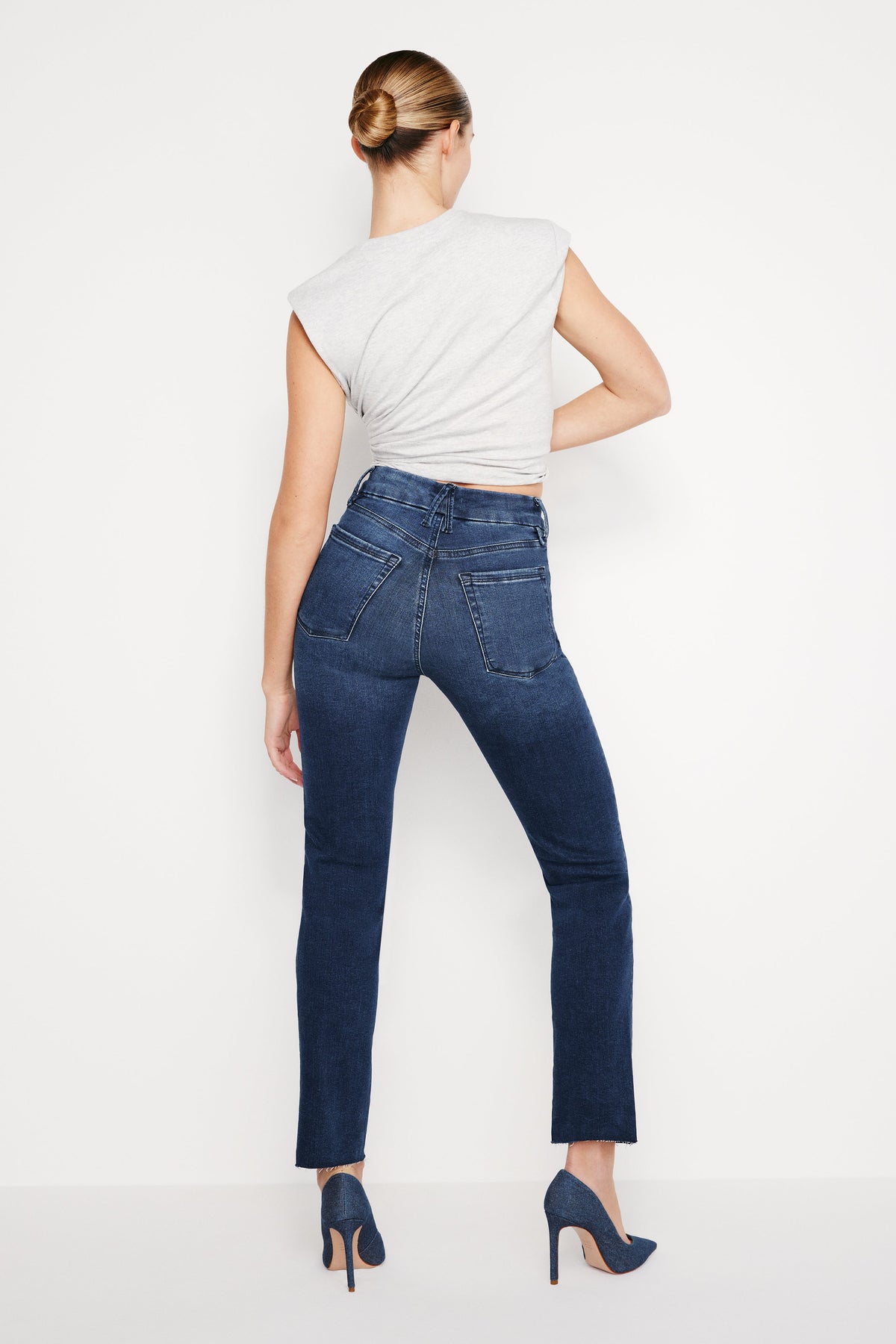 ALWAYS FITS GOOD CLASSIC SLIM STRAIGHT JEANS | INDIGO446