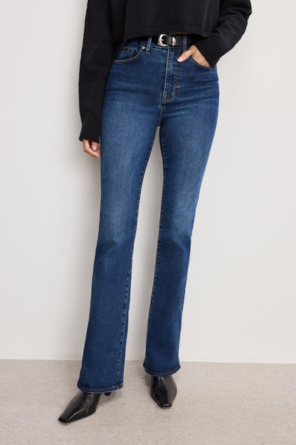 ALWAYS FITS GOOD CLASSIC BOOTCUT JEANS LONG | INDIGO446