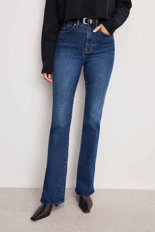 ALWAYS FITS GOOD CLASSIC BOOTCUT JEANS LONG | INDIGO446