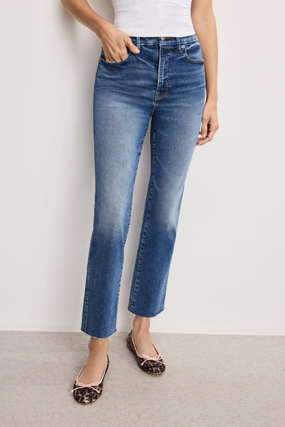 ALWAYS FITS GOOD CURVE STRAIGHT JEANS | INDIGO1071