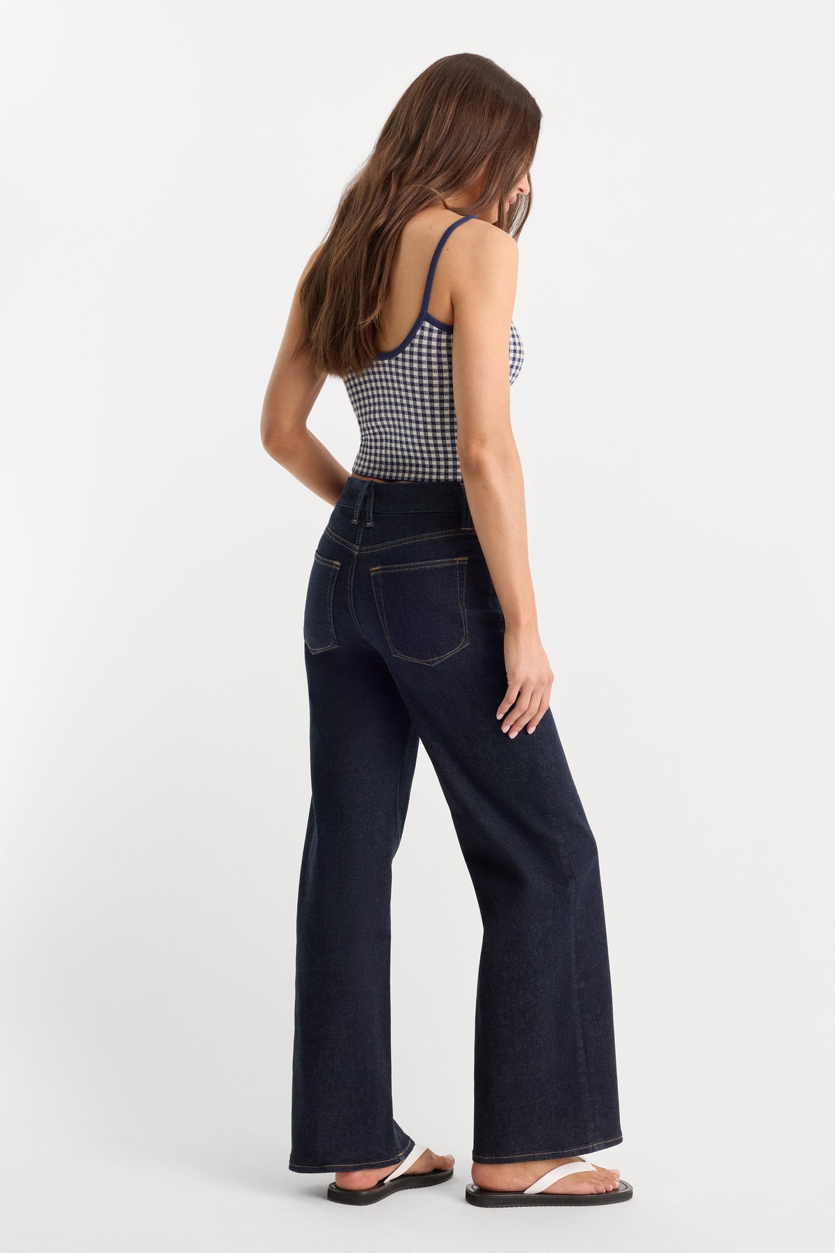 ALWAYS FITS PETITE SLIM PALAZZO JEANS | DENETHICBLUE04