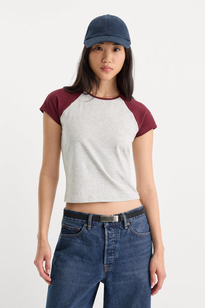 THE RAGLAN TEE | VINTAGE GREY