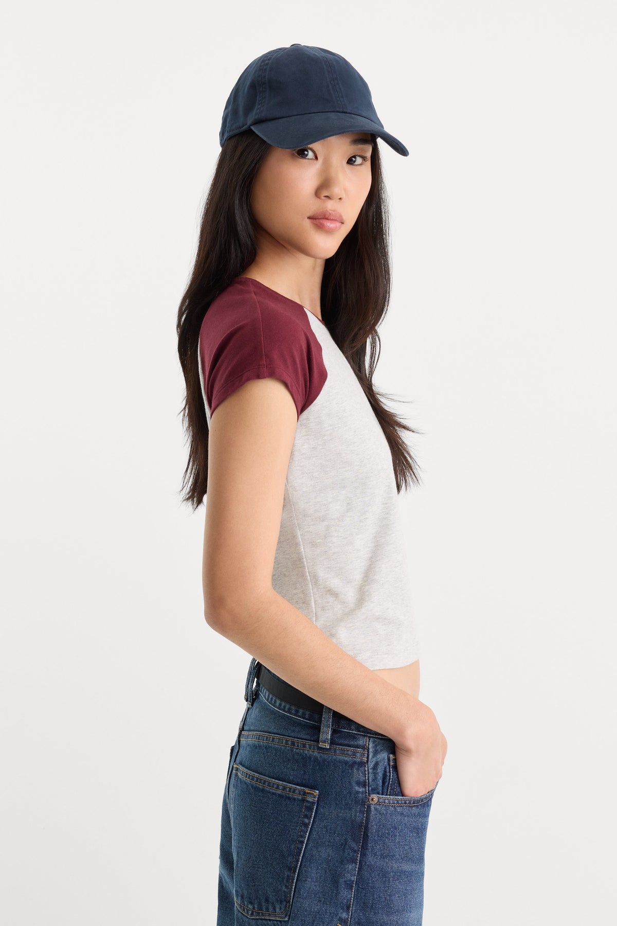 THE RAGLAN TEE | VINTAGE GREY