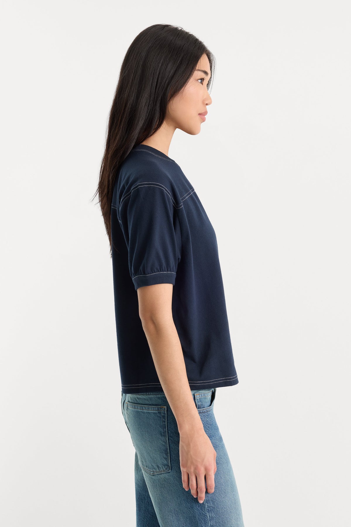 THE GYM TEE | NEW NAVY002
