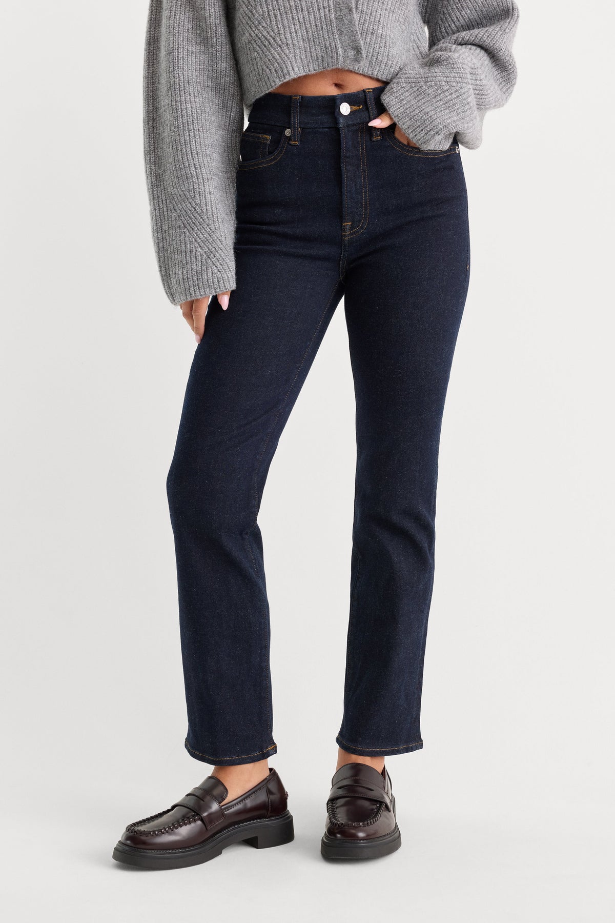 ALWAYS FITS GOOD LEGS STRAIGHT JEANS LONG | DENETHICBLUE04