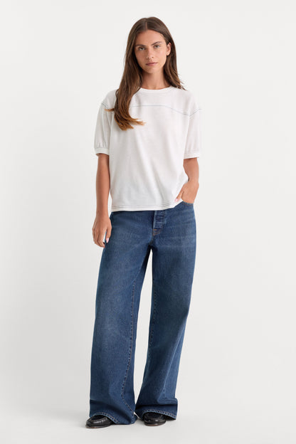 THE GYM TEE | CHALK