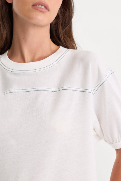 THE GYM TEE | CHALK