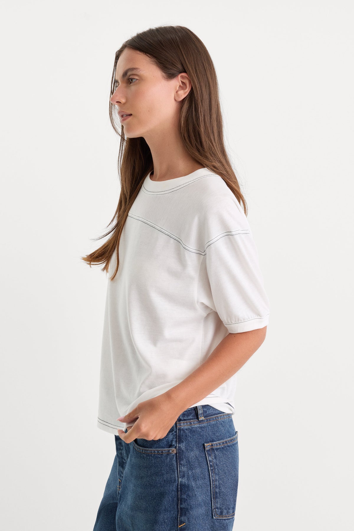 THE GYM TEE | CHALK