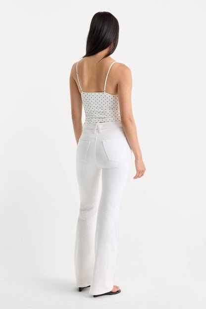 ALWAYS FITS GOOD CLASSIC BOOTCUT JEANS | WHITE