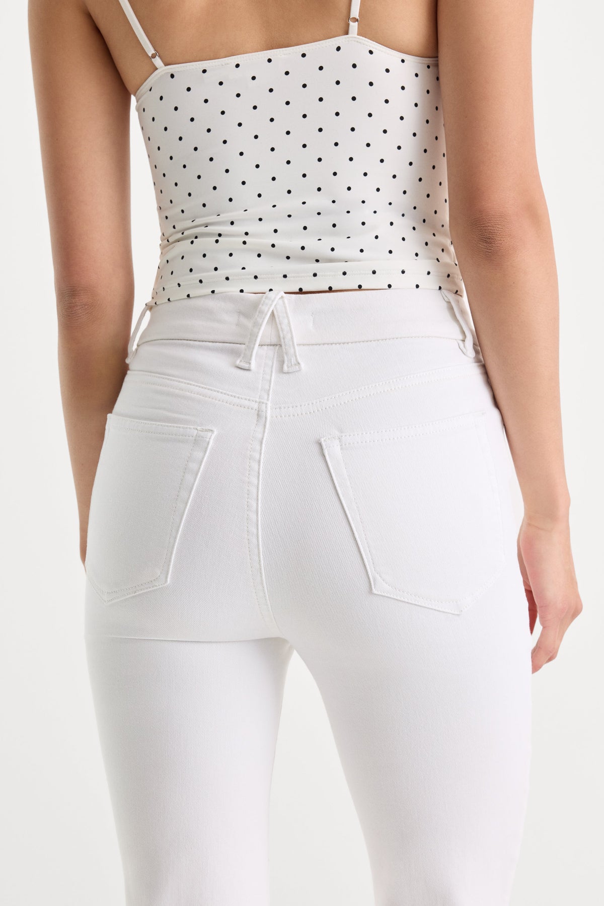 ALWAYS FITS GOOD CLASSIC BOOTCUT JEANS | WHITE