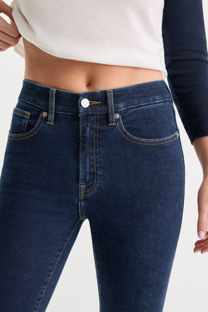 ALWAYS FITS GOOD LEGS FLARE JEANS LONG | INDIGO1317