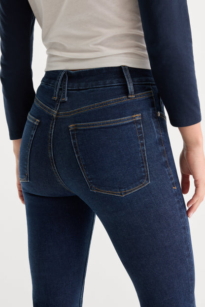 ALWAYS FITS GOOD LEGS FLARE JEANS LONG | INDIGO1317