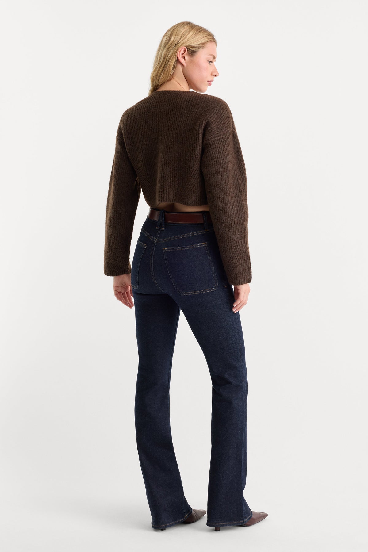 ALWAYS FITS PATCH POCKET GOOD CLASSIC BOOTCUT JEANS | DENETHICBLUE04