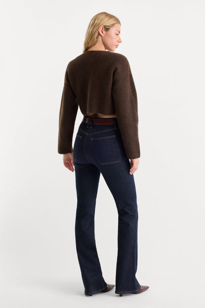 ALWAYS FITS PATCH POCKET GOOD CLASSIC BOOTCUT JEANS | DENETHICBLUE04