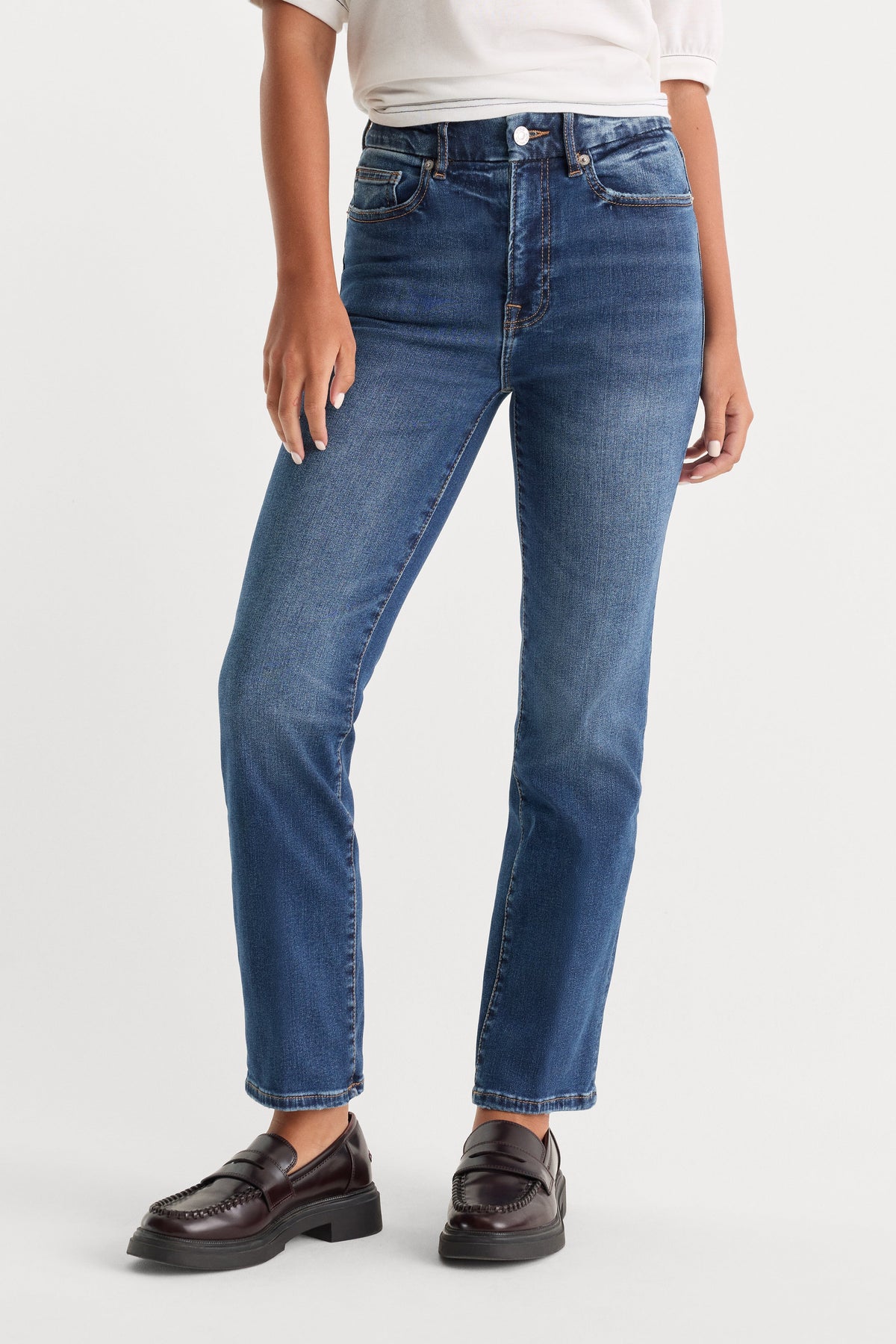 ALWAYS FITS GOOD LEGS STRAIGHT JEANS | INDIGO571
