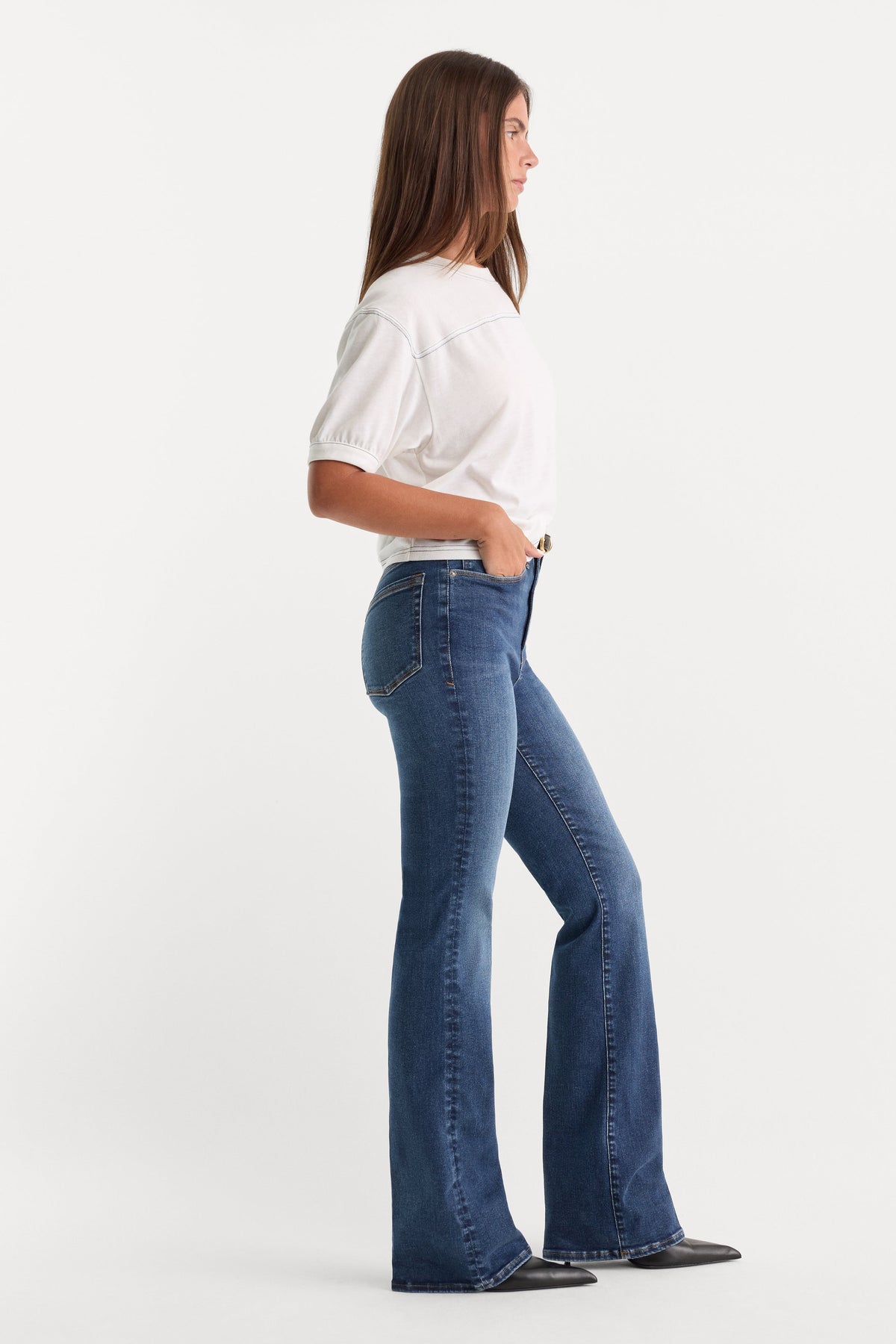 ALWAYS FITS GOOD CLASSIC BOOTCUT JEANS | INDIGO446