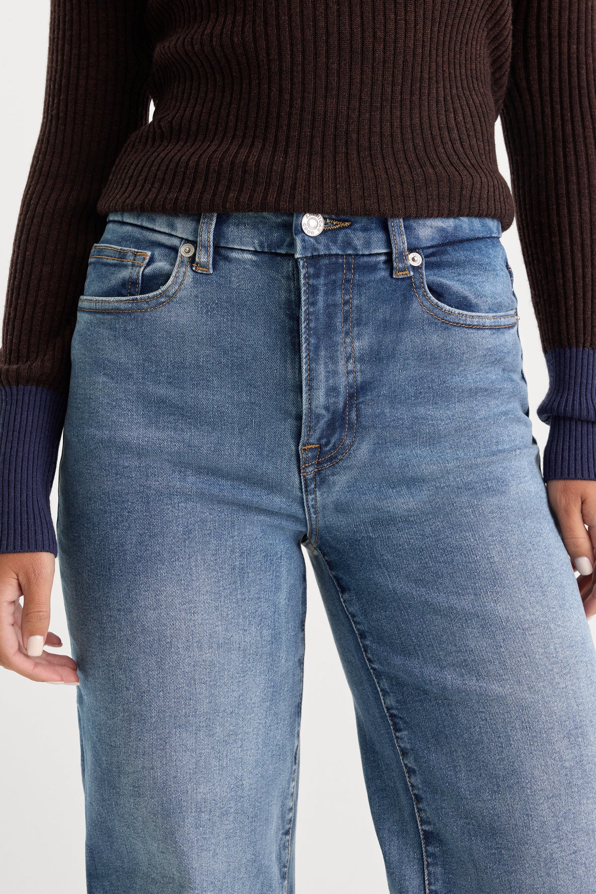 ALWAYS FITS SLIM PALAZZO JEANS | TAWNY