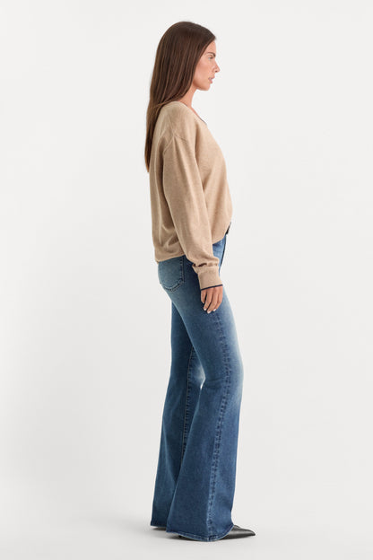 ALWAYS FITS GOOD LEGS FLARE JEANS | INDIGO1071