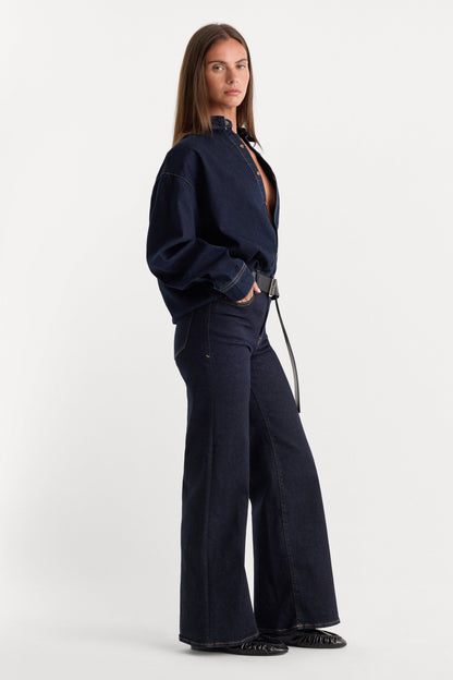 ALWAYS FITS SLIM PALAZZO JEANS | DENETHIC BLUE