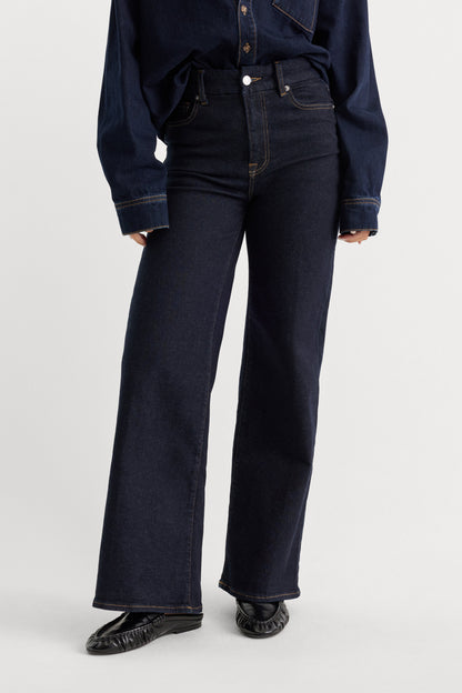 ALWAYS FITS SLIM PALAZZO JEANS | DENETHIC BLUE