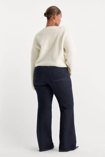 ALWAYS FITS PATCH POCKET GOOD CLASSIC BOOTCUT JEANS | DENETHICBLUE04