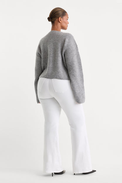 ALWAYS FITS GOOD CLASSIC BOOTCUT JEANS | WHITE