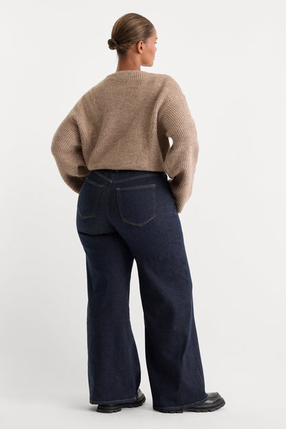 ALWAYS FITS SLIM PALAZZO JEANS | DENETHIC BLUE
