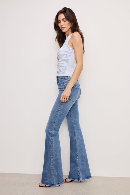 ALWAYS FITS GOOD LEGS FLARE JEANS | INDIGO316