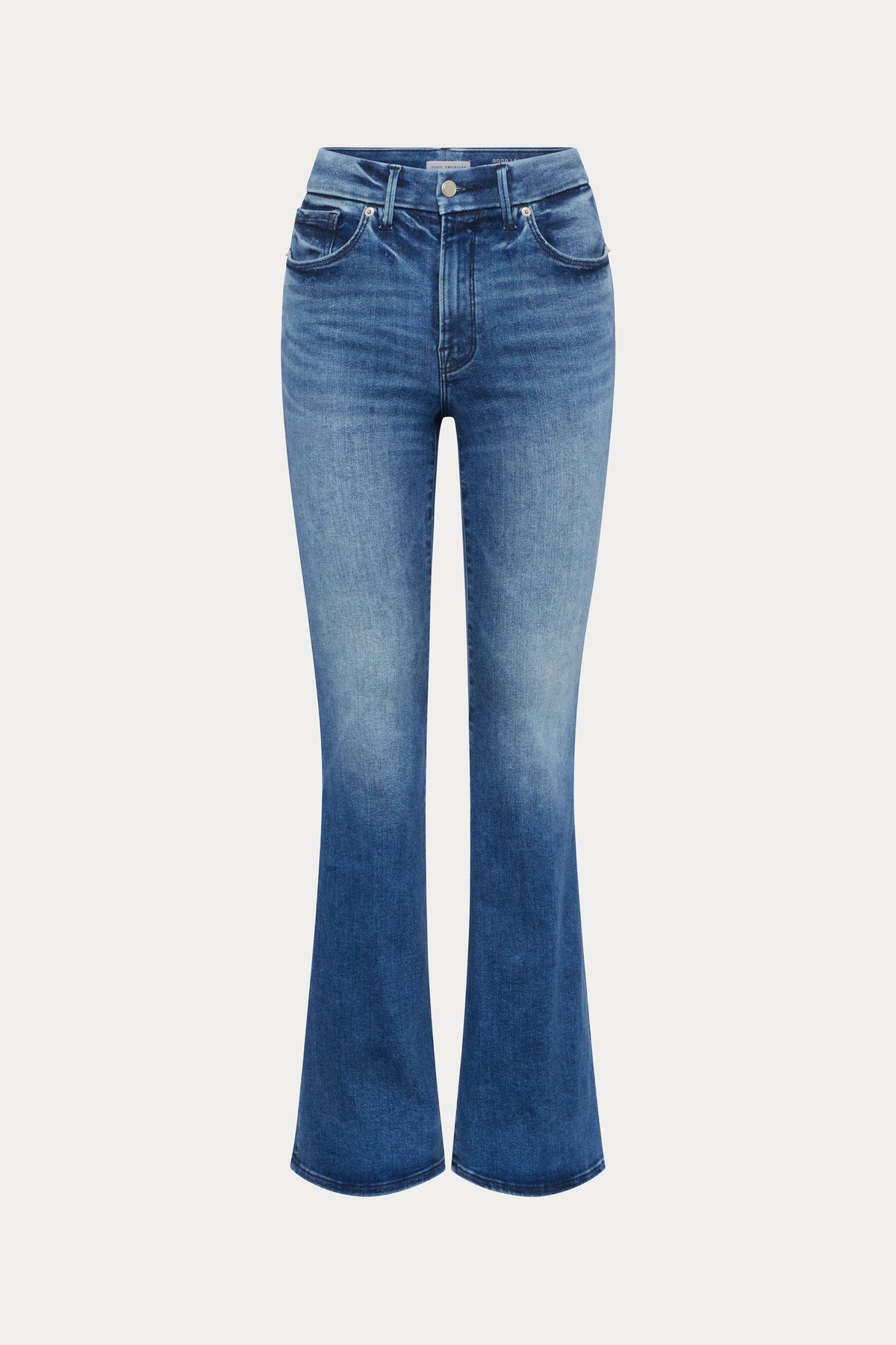 ALWAYS FITS GOOD PETITE BOOTCUT JEANS | INDIGO446