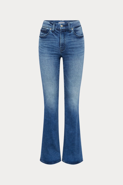 ALWAYS FITS GOOD PETITE BOOTCUT JEANS | INDIGO446