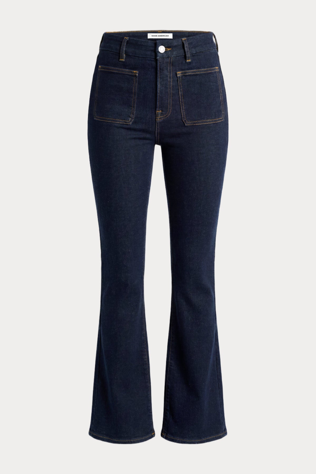 ALWAYS FITS PATCH POCKET GOOD CLASSIC BOOTCUT JEANS | DENETHICBLUE04