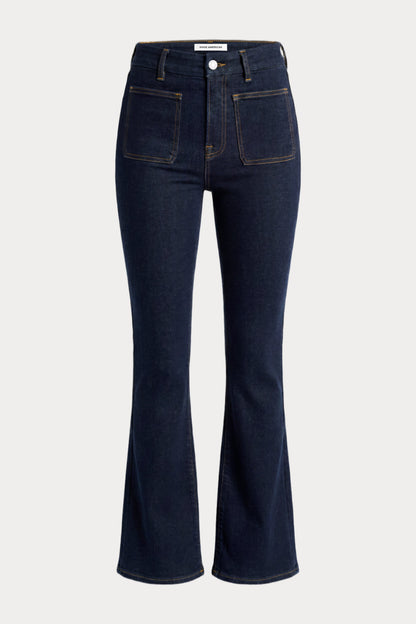 ALWAYS FITS PATCH POCKET GOOD CLASSIC BOOTCUT JEANS | DENETHICBLUE04