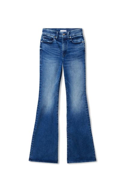 ALWAYS FITS GOOD PETITE FLARE JEANS | INDIGO1071