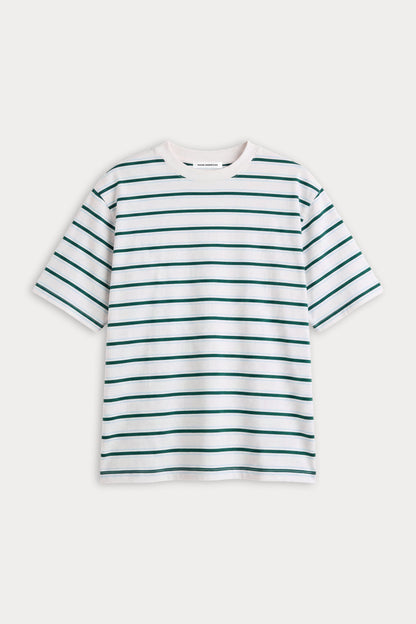 THE BODEGA TEE | FOREST MULTI STRIPE