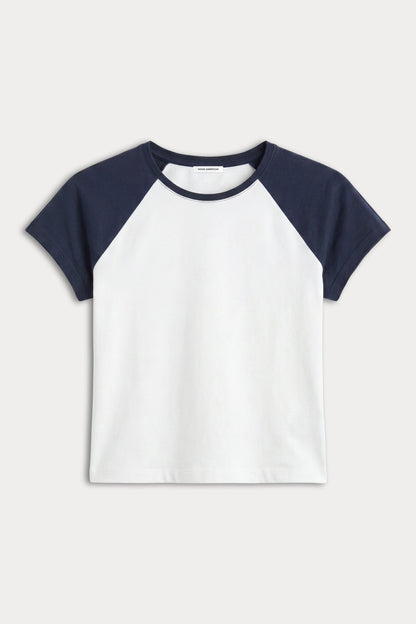 THE RAGLAN TEE | CHALK