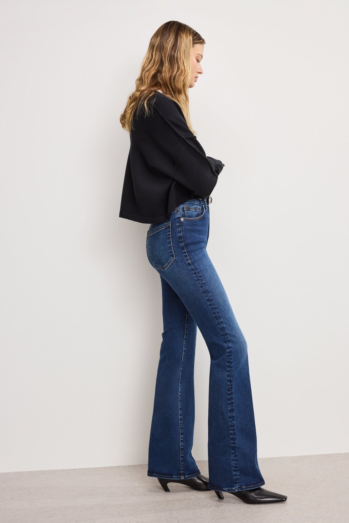 ALWAYS FITS GOOD CLASSIC BOOTCUT JEANS LONG | INDIGO446